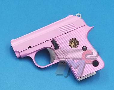 WE CT25 Gas Blow Back Pistol (Pink) - Click Image to Close